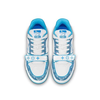【Louis Vuitton】 TRAINER LVトレイナー・ライン スニーカー