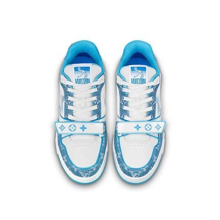 【Louis Vuitton】 TRAINER LVトレイナー・ライン スニーカー