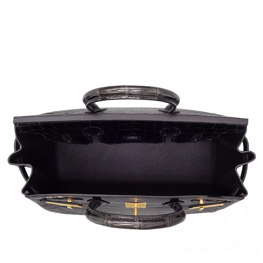 【Hermes】エルメス バーキン 30cm クロコダイル ゴールド金具