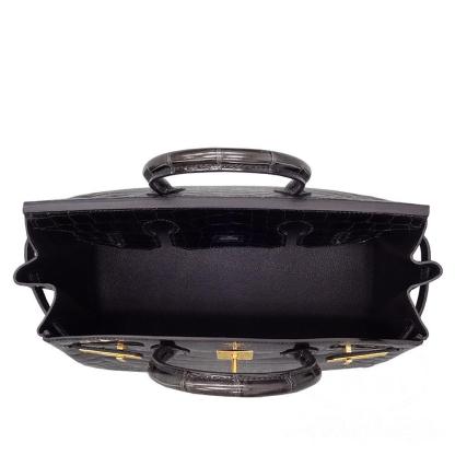 【Hermes】エルメス バーキン 30cm クロコダイル ゴールド金具