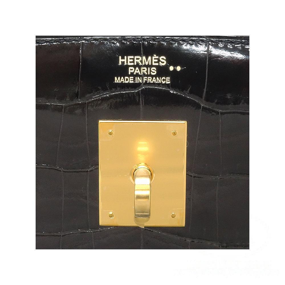 【Hermes】エルメス バーキン 30cm クロコダイル ゴールド金具