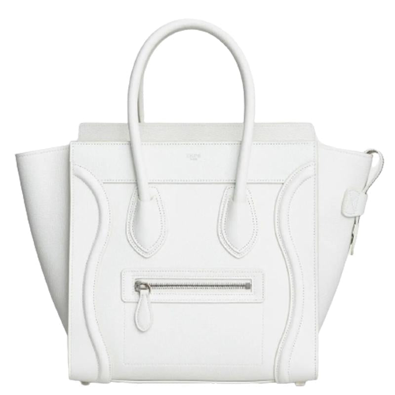 【Celine】マイクロラゲージ◆ドラムドカーフスキン◆ハンドバッグ◆芸能人愛用者多数