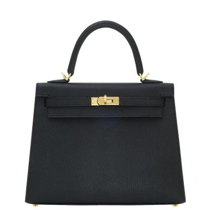【Hermes】エルメス ケリー 25cm シェーブル ゴールド金具