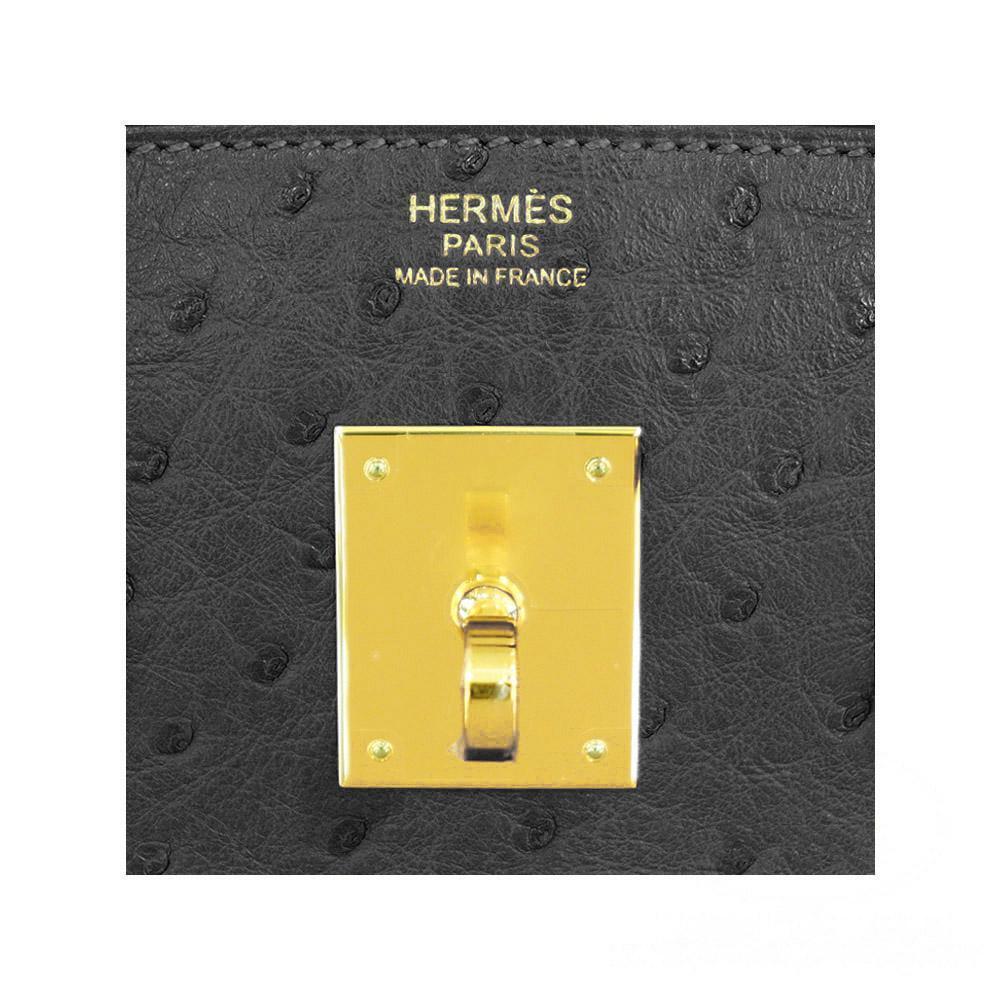 【Hermes】エルメス バーキン 30cm オーストリッチ ゴールド金具