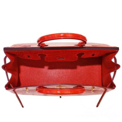 【Hermes】エルメス バーキン 30cm クロコダイル ゴールド金具