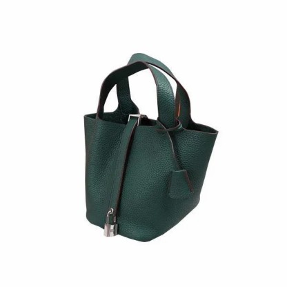 【Hermes】(エルメス) ピコタン ハンドバッグ シルバー金具 10色