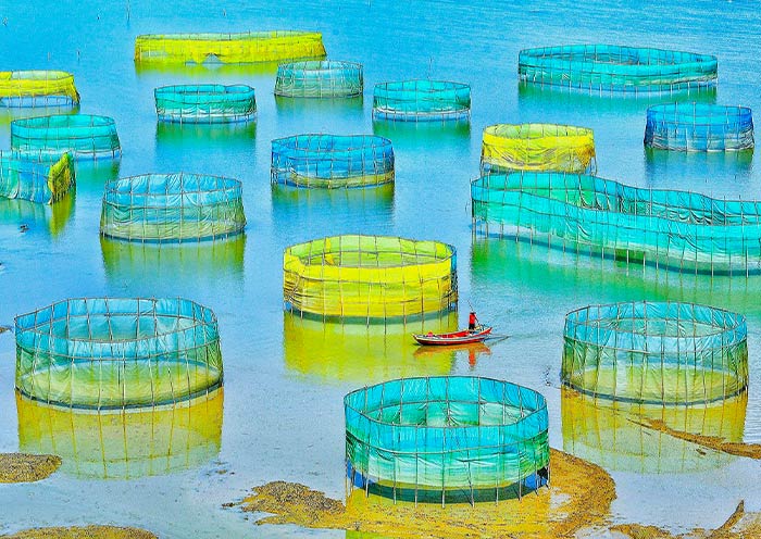 Beautiful scenery of Nanwan, Xiapu, Fujian