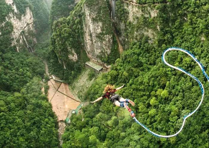 Zhangjiajie Grand Canyon Bungee Jumping