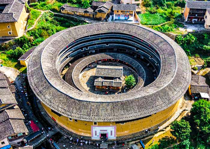 Fujian Yongding Chuxi Tulou Cluster - Jiqinglou