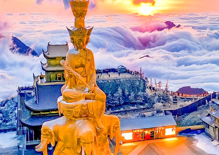 The amazing wonders of Mount Emei in Sichuan