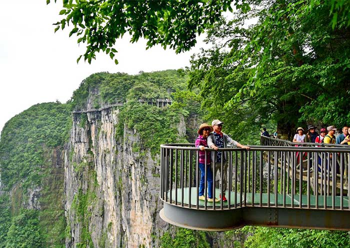 Tianmen Mountain - Guigu Plank Road