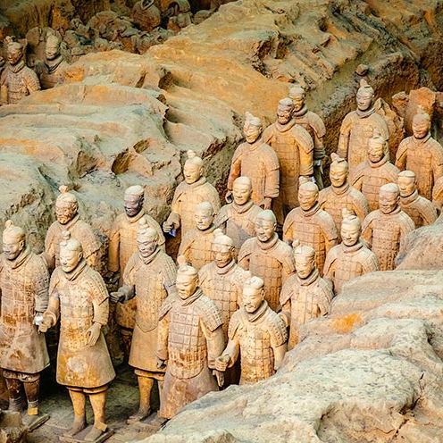 西安全景 | 西安-兵马俑-古城墙-大雁塔-大唐不夜城-华山深度4日游