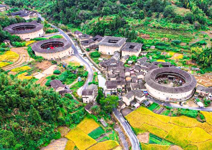 Fujian Nanjing Hekeng Tulou Cluster