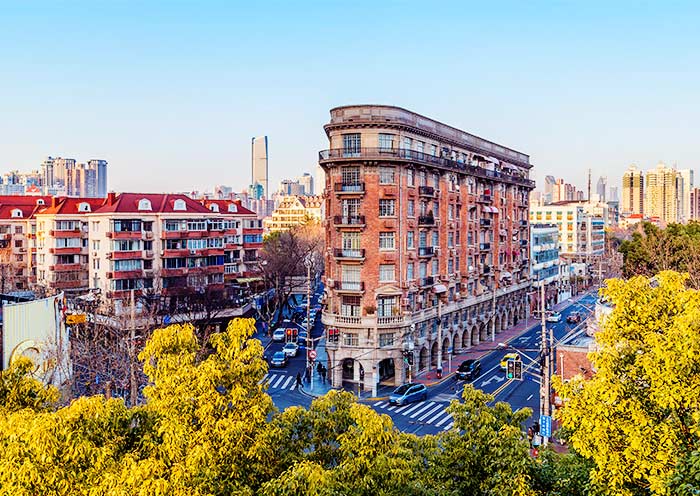 壮观的武康大厦