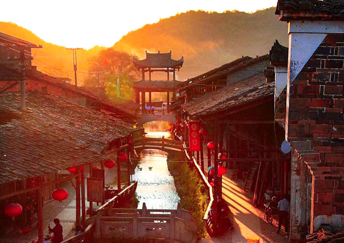 Mei Village at the foot of Wuyi Mountain