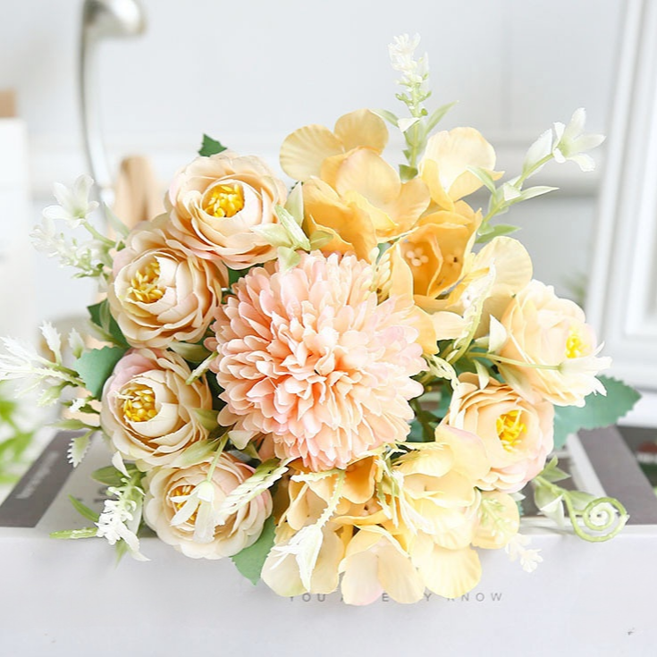 手作仿真花束