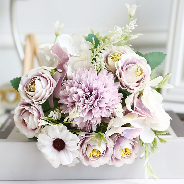 手作仿真花束