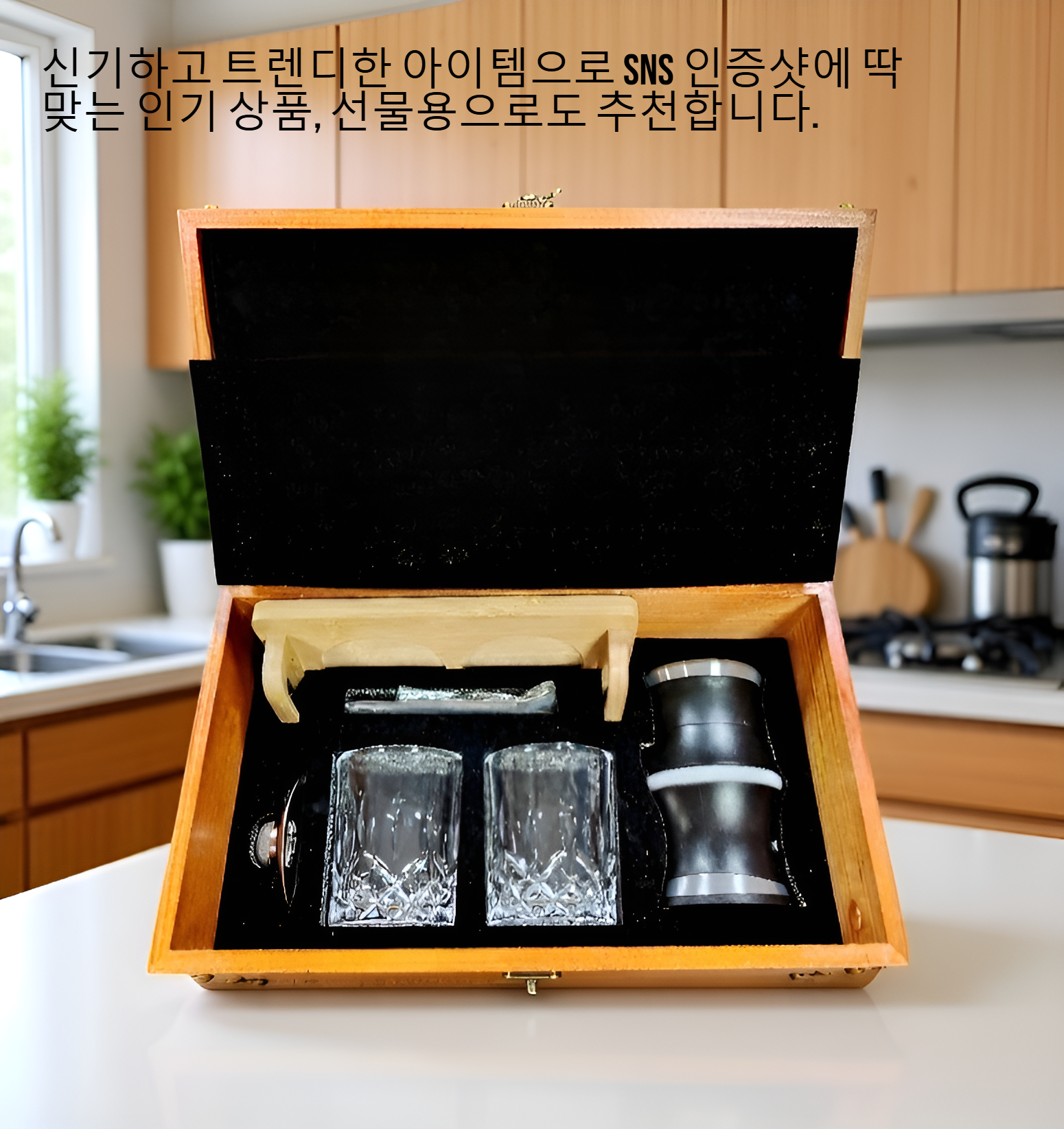 멀티 푸드 바 버블 스모키 신기 제품 패키지