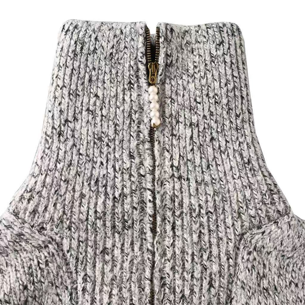 お洒落メンズへ】Louis Vuitton ジップ ニットブルゾン