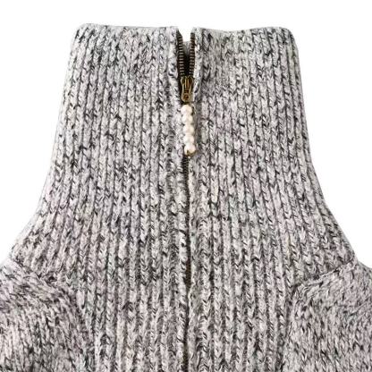 お洒落メンズへ】Louis Vuitton ジップ ニットブルゾン