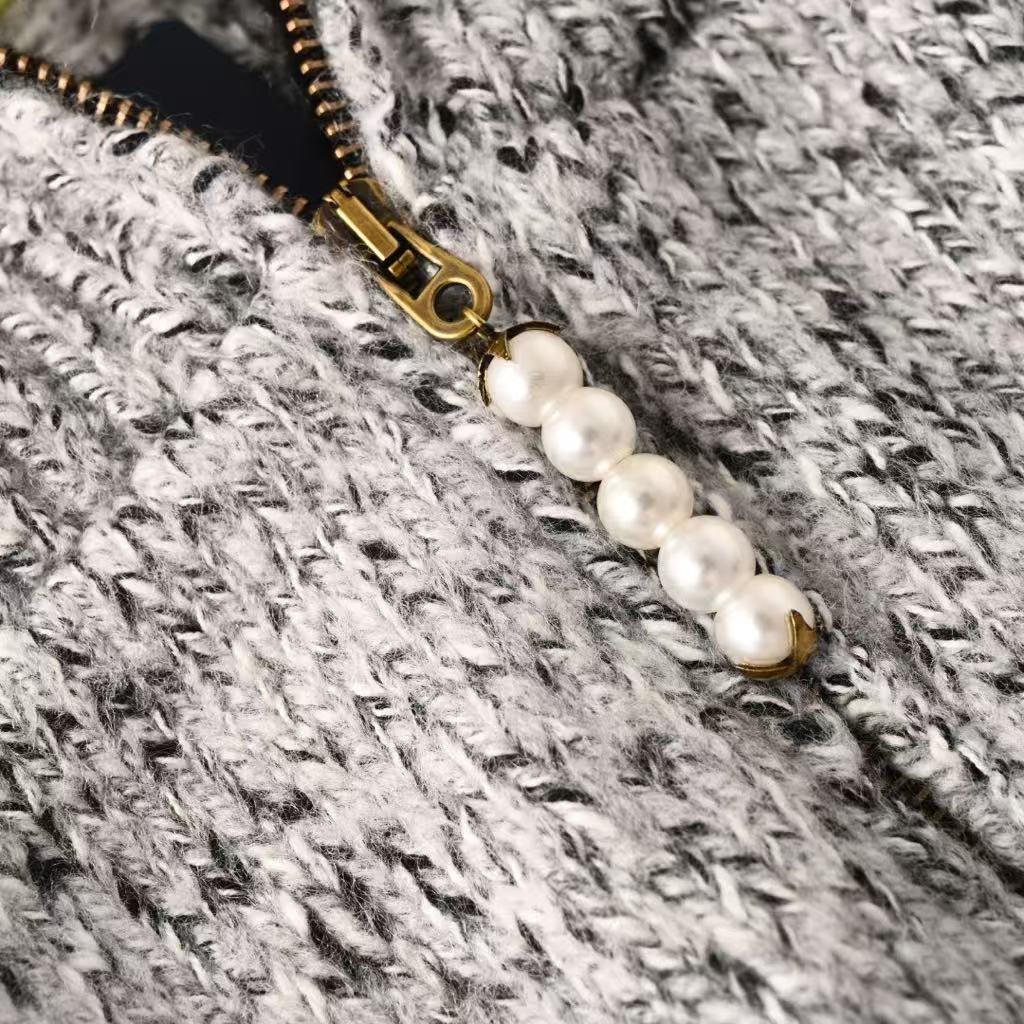 お洒落メンズへ】Louis Vuitton ジップ ニットブルゾン