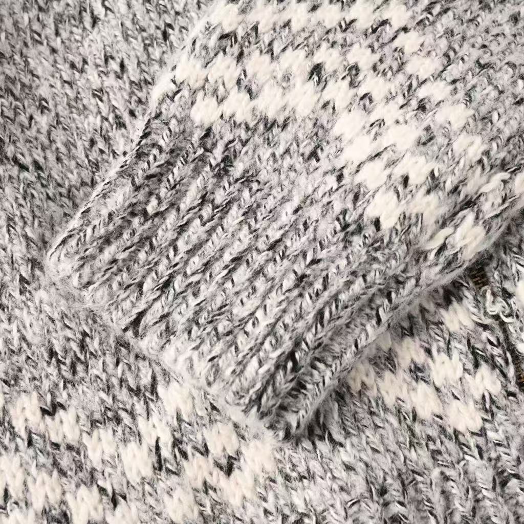 お洒落メンズへ】Louis Vuitton ジップ ニットブルゾン