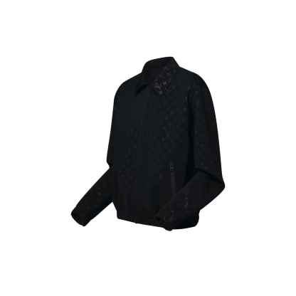 Monogram Zip-Up Jacket