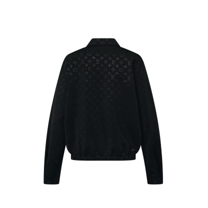 Monogram Zip-Up Jacket