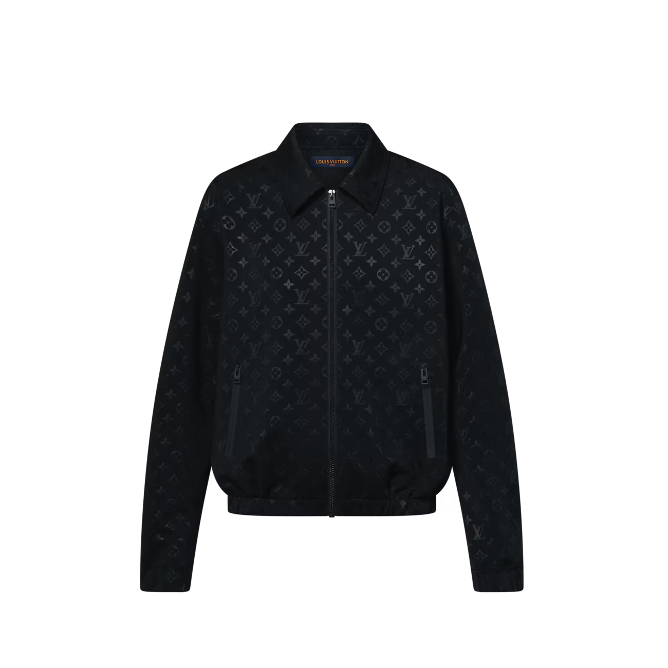 Monogram Zip-Up Jacket