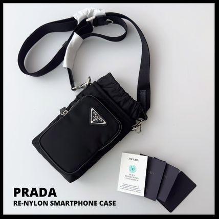 PRADA★Re-Nylon スマホケース ショルダーバッグ