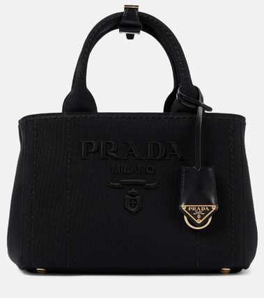 新作*PRADA*ジャルディニエラキャンバス2wayトートハンドバッグ