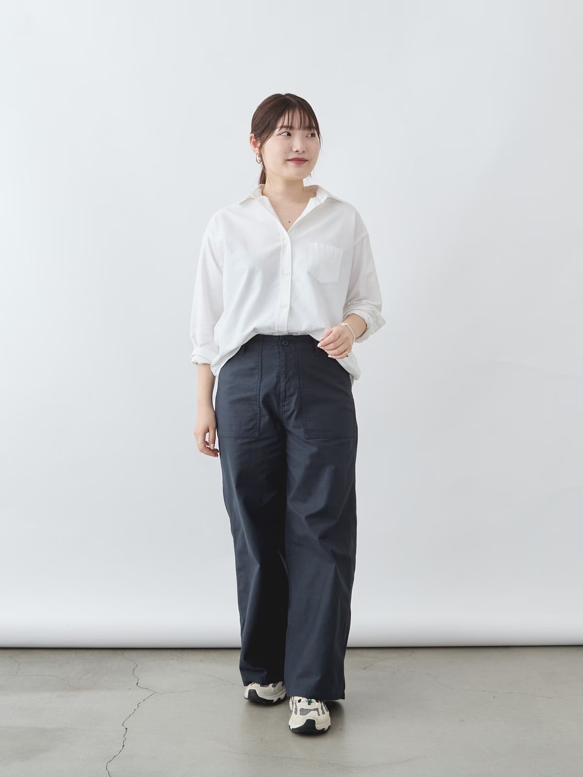 ワイドベイカーパンツ