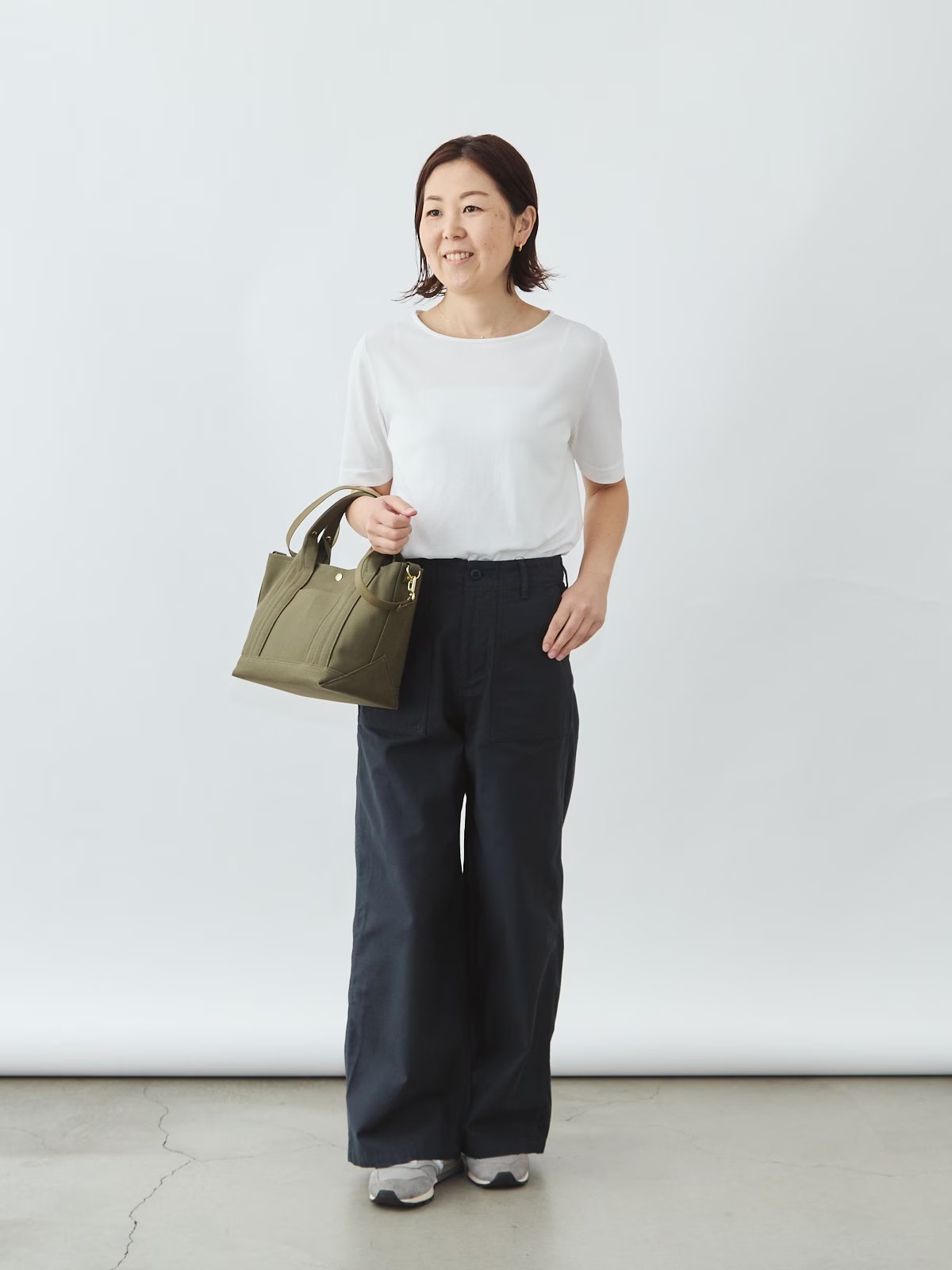 ワイドベイカーパンツ