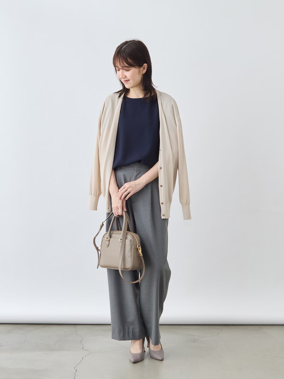 洗えるフレンチスリーブブラウス