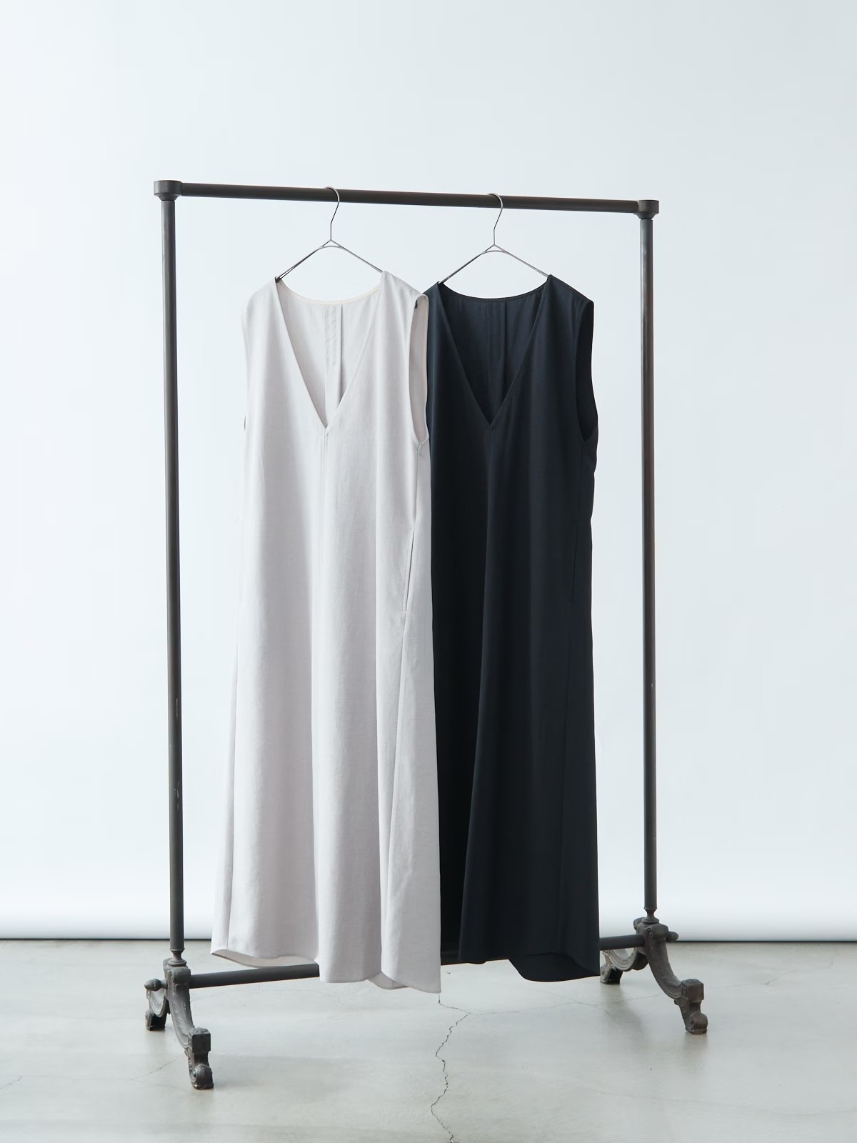 リネンライクジャンパースカート