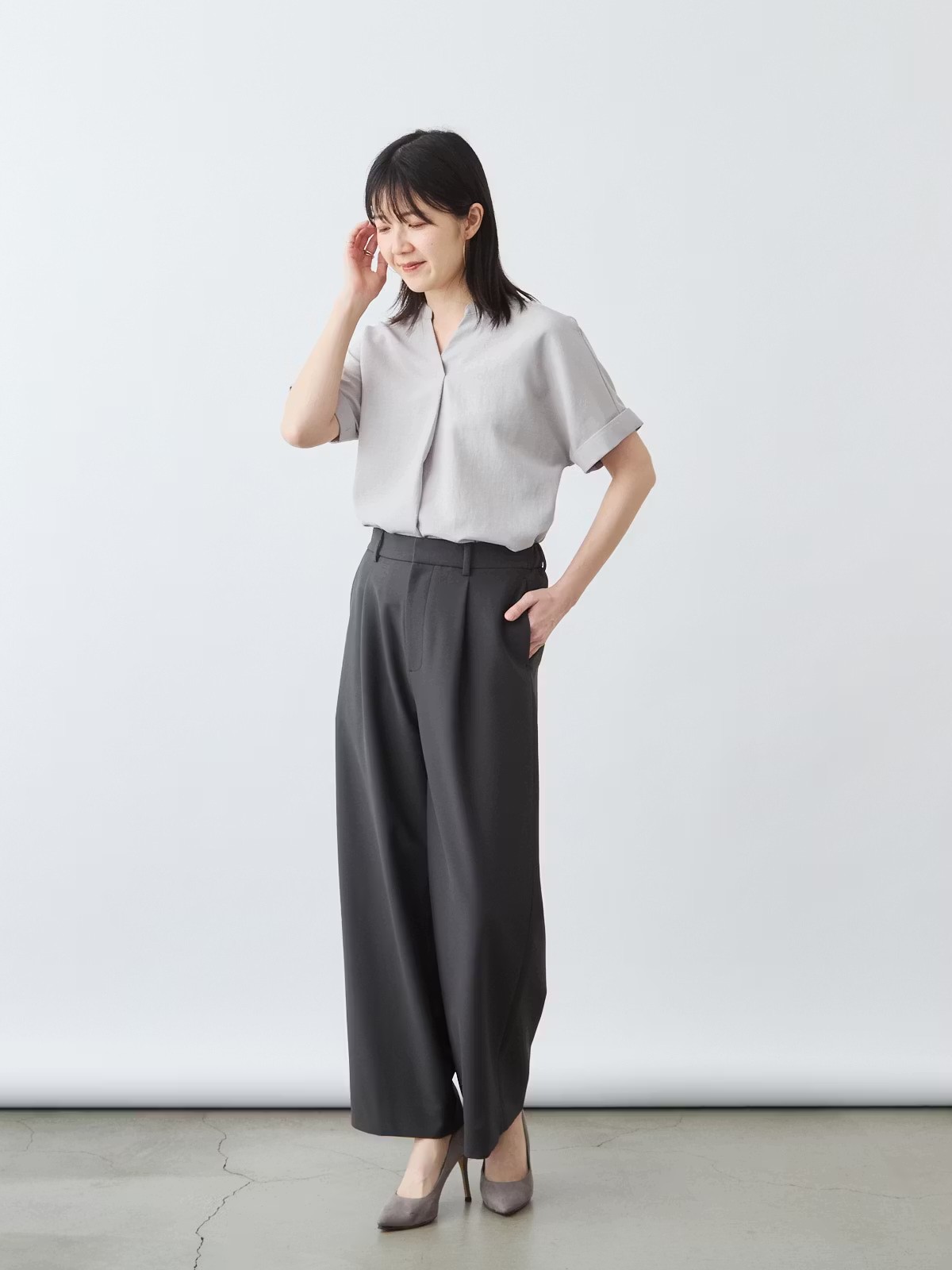 エフォートレスエレガンス スラックス