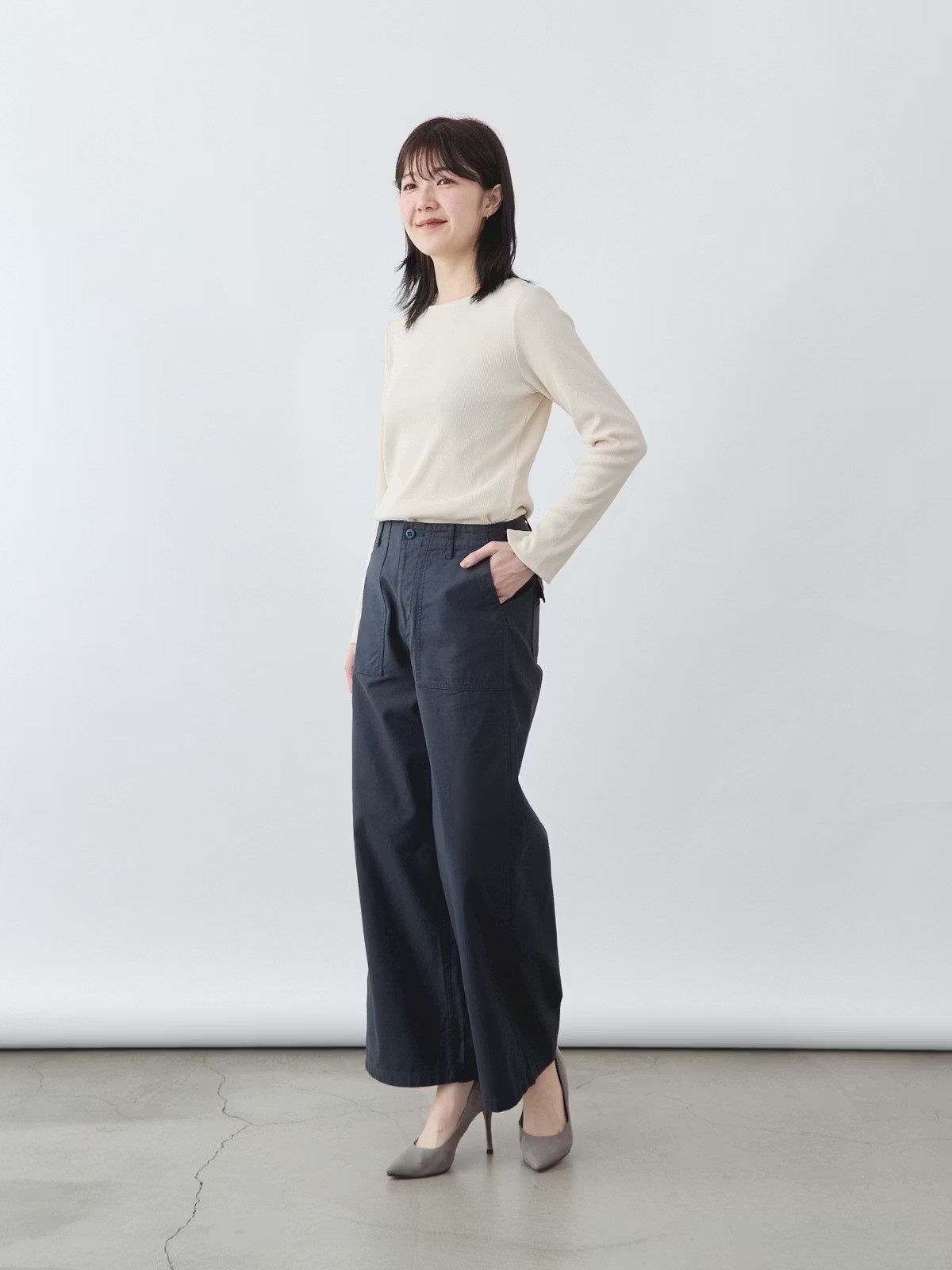 ワイドベイカーパンツ