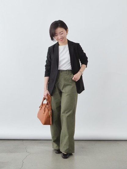 ワイドベイカーパンツ