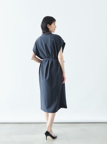 リネンライクワンピース