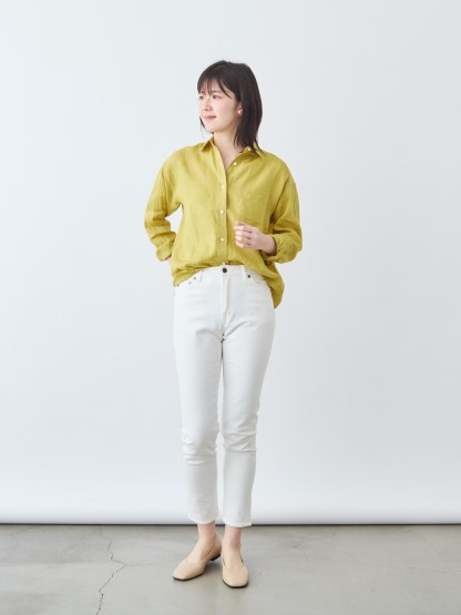 プレミアムフレンチリネンシャツ