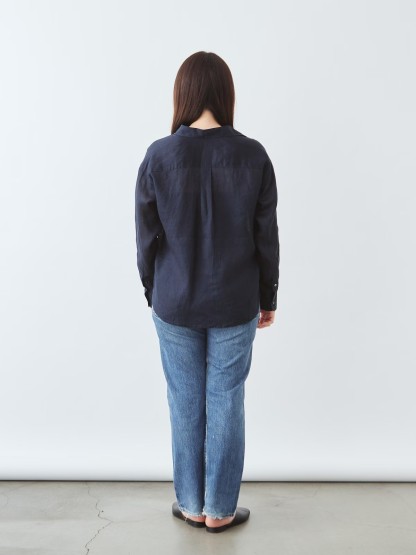 プレミアムフレンチリネンシャツ