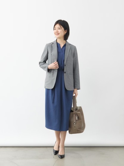 リネンライクワンピース