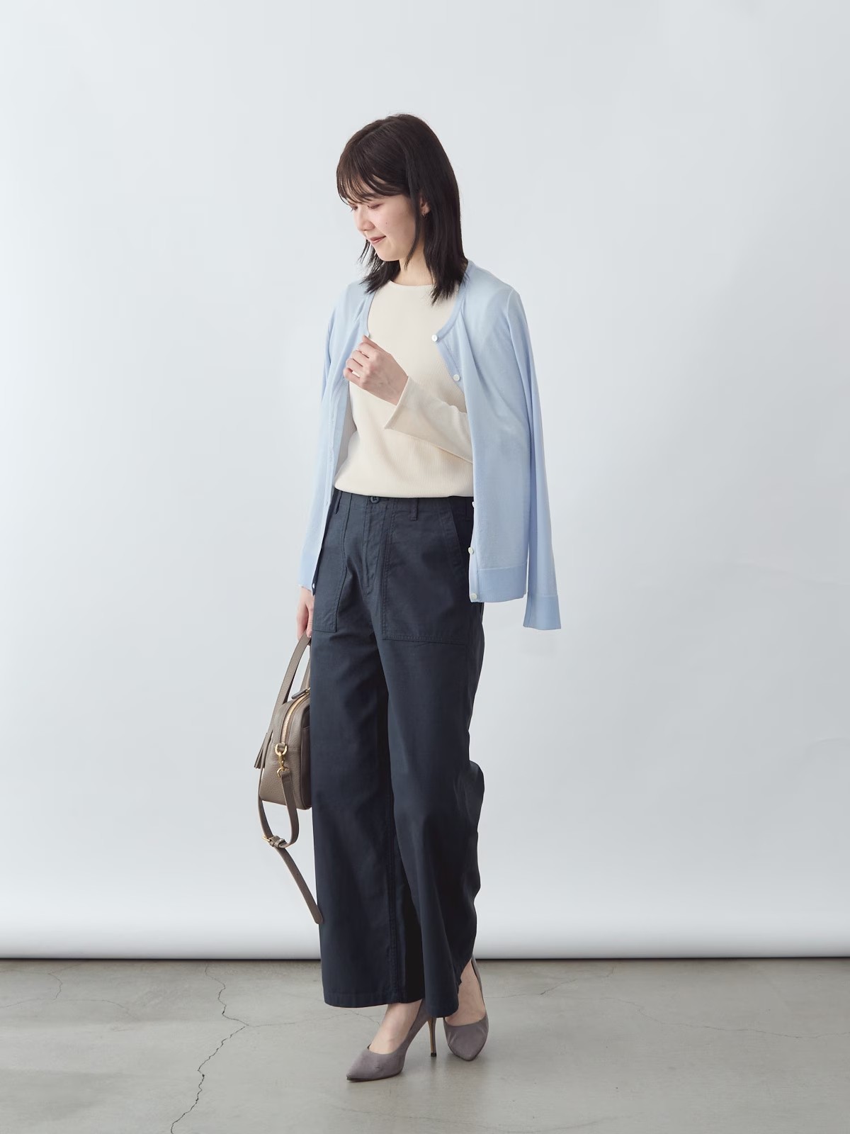 ワイドベイカーパンツ