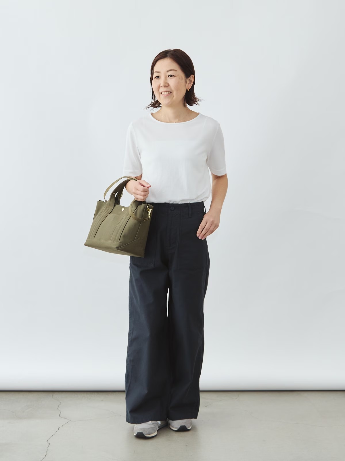 ワイドベイカーパンツ