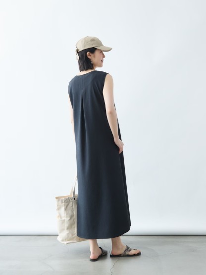 リネンライクジャンパースカート