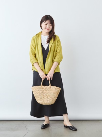 プレミアムフレンチリネンシャツ