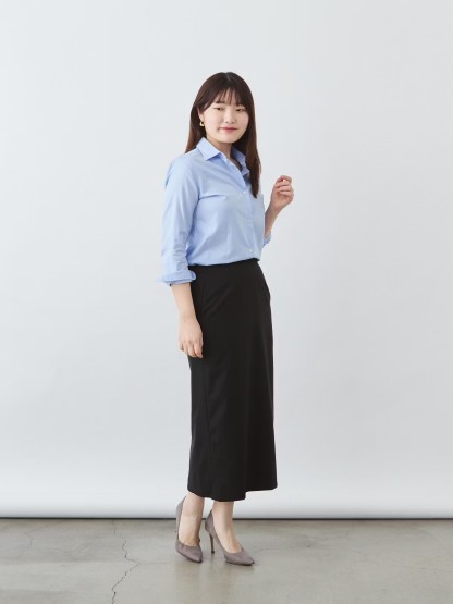 上質イージーストレートスカート