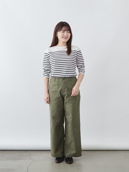 ワイドベイカーパンツ