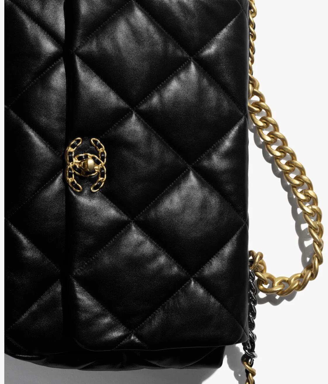 《プレゼントに最適♪》CHANEL CHANEL 19 マキシ ハンドバッグ