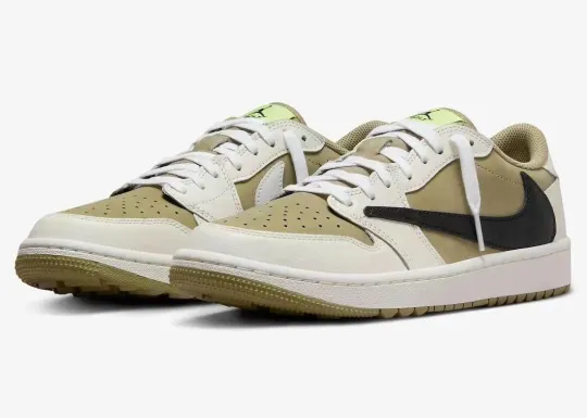【Travis Scott × Air Jordan 1 Low Golf NRG】コラボ最新作はゴルフ仕様！グローバル限定版、完売必至のトレンドになる！